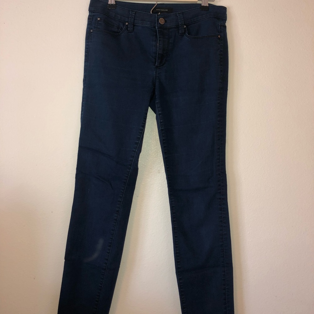 Dark blue skinny jeans
